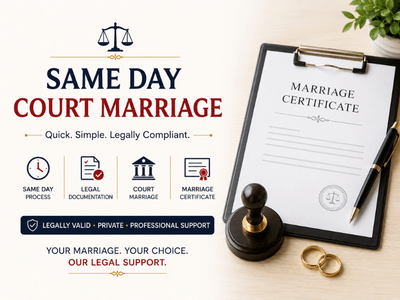 Same Day Court Marriage